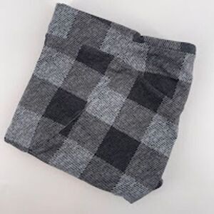 The North Face FlashDry‎ Buffalo Check Athletic Capri Leggings Workout Pants XL